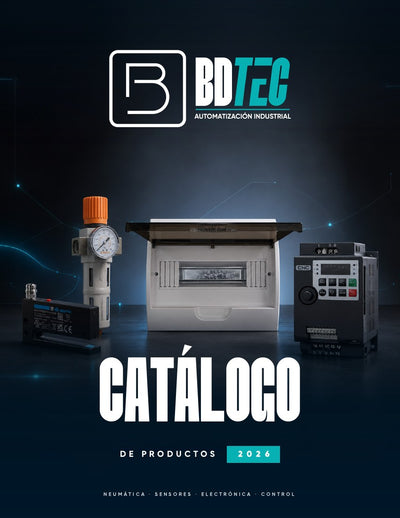 Portada del catálogo de productos BDTEC 2026