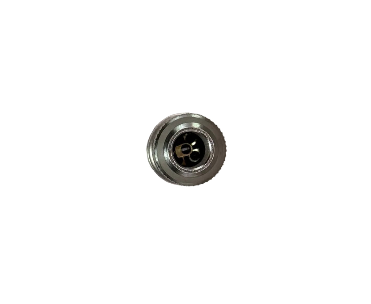 Conector hembra M12 de 5 pines, código b, metálico blindado