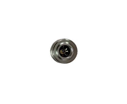 Conector hembra M12 de 5 pines, código b, metálico blindado