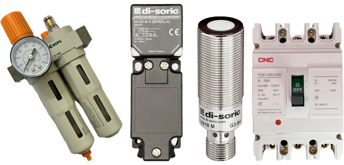 Ofertas BDTEC: filtro regulador lubricador, sensores di-soric e interruptor caja moldeada
