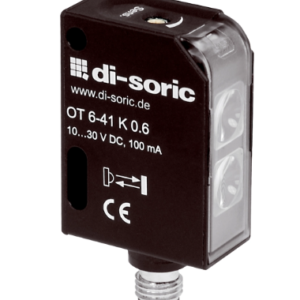 SENSOR DIFUSO 38x27x15mm, NPN, NC,SN 60cm, PARA CONECTOR M8/3P