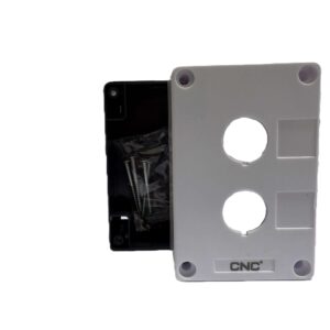 CAJA PERFORADA 2 BOTONES