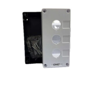 CAJA PERFORADA 3 BOTONES