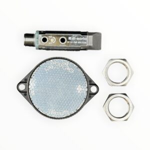 [OR 18- 1 FMR 3600 P3-B4]SENSOR RETROREFLEX METALICO,M18, PNP, NO-NC, SENSADO A 90° 400CM CONEXIÓN M12 4 PINES