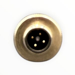 CONECTOR MACHO M12 DE 4 PINES, CÓDIGO B